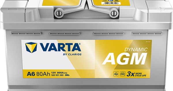 VARTA A6 80Ah AGM Battery – Reliable Power | Swastik Fabs